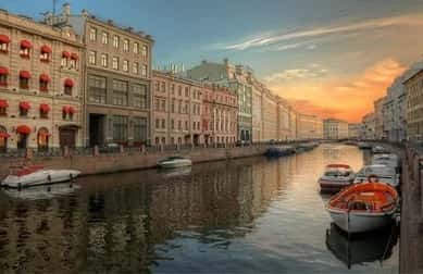 Rivers and canals in Saint Petersburg