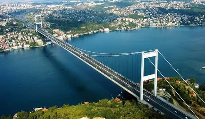 Bosphorus Strait and Bridge