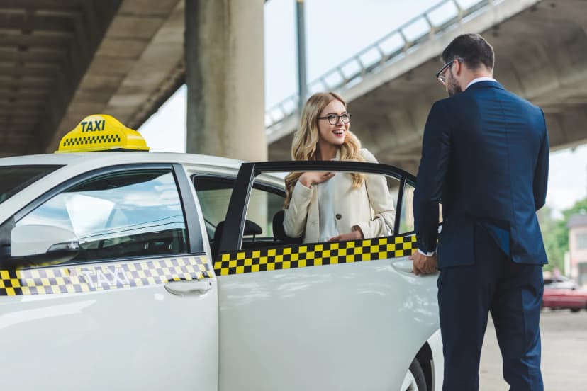 Airport taxi services